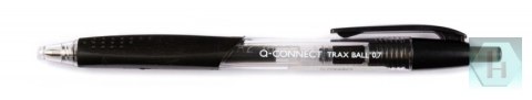 Długopis automatyczny Q-CONNECT Trax, 0,7mm, czarny