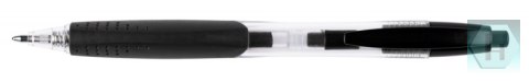 Długopis automatyczny Q-CONNECT Trax, 0,7mm, czarny