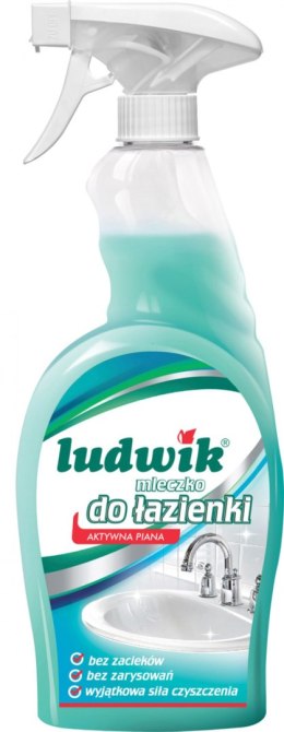 Mleczko do czyszczenia łazienki w sprayu LUDWIK, 750ml