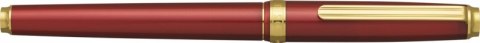 Pióro wieczne Platinum BISO Flame Red F, w pudełku, czerwone