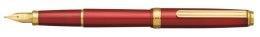 Pióro wieczne Platinum BISO Flame Red M, w pudełku, czerwone