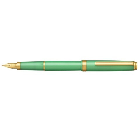 Pióro wieczne Platinum BISO Mint Green F, zielone