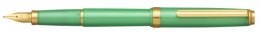 Pióro wieczne Platinum BISO Mint Green F, zielone