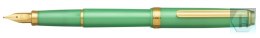 Pióro wieczne Platinum BISO Mint Green M, zielone