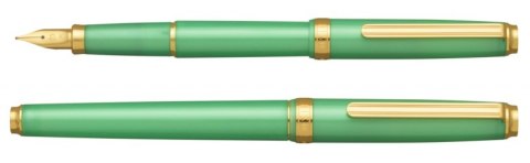 Pióro wieczne Platinum BISO Mint Green M, zielone