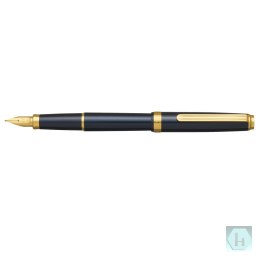Pióro wieczne Platinum BISO Nebula Black F, w pudełku, czarne
