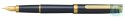 Pióro wieczne Platinum BISO Nebula Black F, w pudełku, czarne