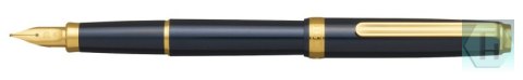 Pióro wieczne Platinum BISO Nebula Black F, w pudełku, czarne