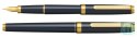Pióro wieczne Platinum BISO Nebula Black F, w pudełku, czarne