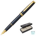Pióro wieczne Platinum BISO Nebula Black F, w pudełku, czarne