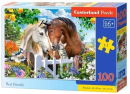 Puzzle 100-el. Best Friends (Najlepsi przyjaciele) B-111121, Castorland