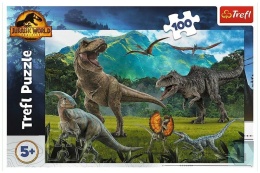 Puzzle 100-el. Park Jurajski, Universal Jurrasic World 16441, Trefl