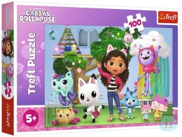 Puzzle 100-el Koci Domek Gabi 16464, Trefl