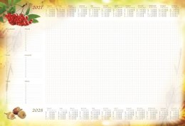 Terminarz planer B3 z listwą 2027, Jarzębina, Michalczyk i Prokop T-2-B3-6