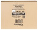 Wieszak na ubrania antypoślizgowy DONAU HOME, 44x23x0,5cm, 20 szt., czarny