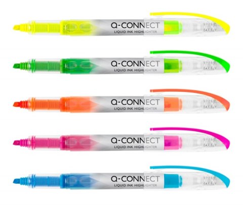 Zakreślacz Q-CONNECT, 1-4mm, różowy