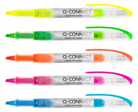Zakreślacz Q-CONNECT, 1-4mm, żółty