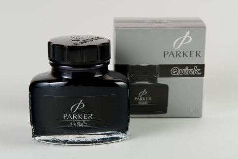 Parker Atrament w butelce 57ml - Czarny zmywalny PRZECENA