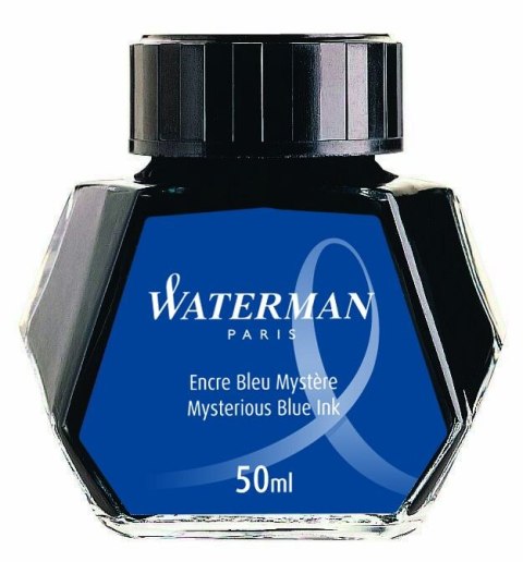 Waterman atrament w butelce 50ml. - granatowy - Mysteriuos Blue PRZECENA
